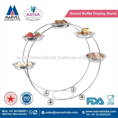 Round Buffet Display Stand