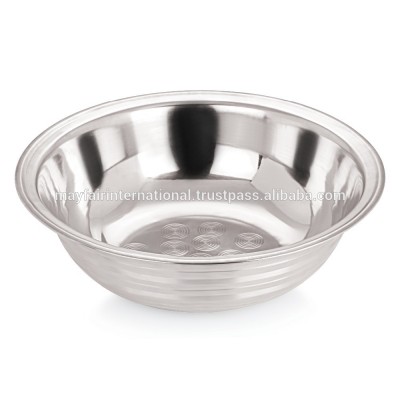 Stainless Steel Extra Deep Basin With Plain Or Ring Design