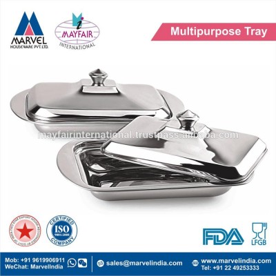 Multipurpose Tray With Cover