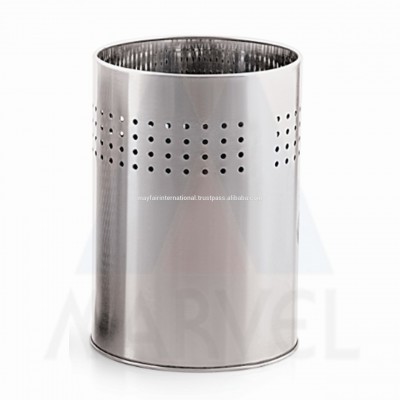 Stainless Steel 4 Holes Paper Bin