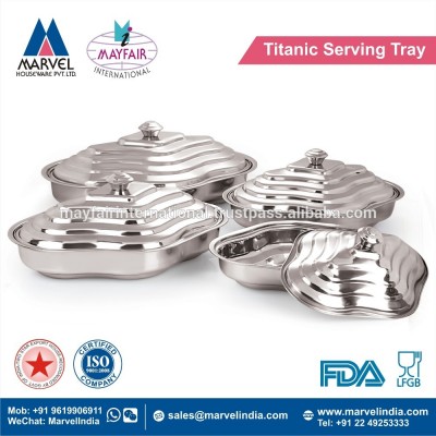 Titanic Serving Tray With Cover